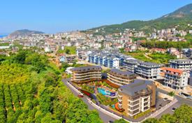 2 pièces appartement dans un nouvel immeuble 52 m² à Oba, Turquie. $157,000