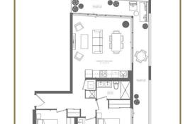 Appartement – Dundas Street West, Toronto, Ontario,  Canada. C$1,051,000