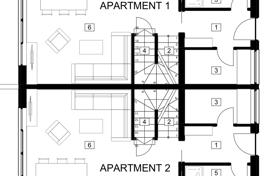 3 pièces appartement dans un nouvel immeuble 126 m² à Nova Vas, Croatie. 340,000 €