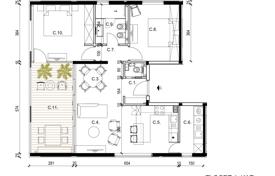 2 pièces appartement dans un nouvel immeuble 80 m² à Rovinj, Croatie. 321,000 €