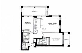 2 pièces appartement en York, Canada. C$1,118,000