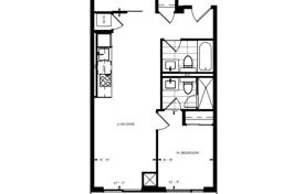 Appartement – Dundas Street East, Old Toronto, Toronto,  Ontario,   Canada. C$1,116,000