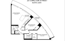 2 pièces appartement à Carlton Street, Canada. C$1,297,000