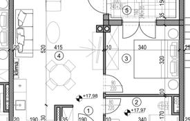 2 pièces appartement dans un nouvel immeuble 57 m² à Pula, Croatie. 174,000 €