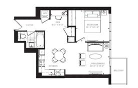 Appartement – Blue Jays Way, Old Toronto, Toronto,  Ontario,   Canada. C$779,000