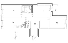 3 pièces appartement 102 m² en Saint Petersburg, Russie. 43,903,000 ₽